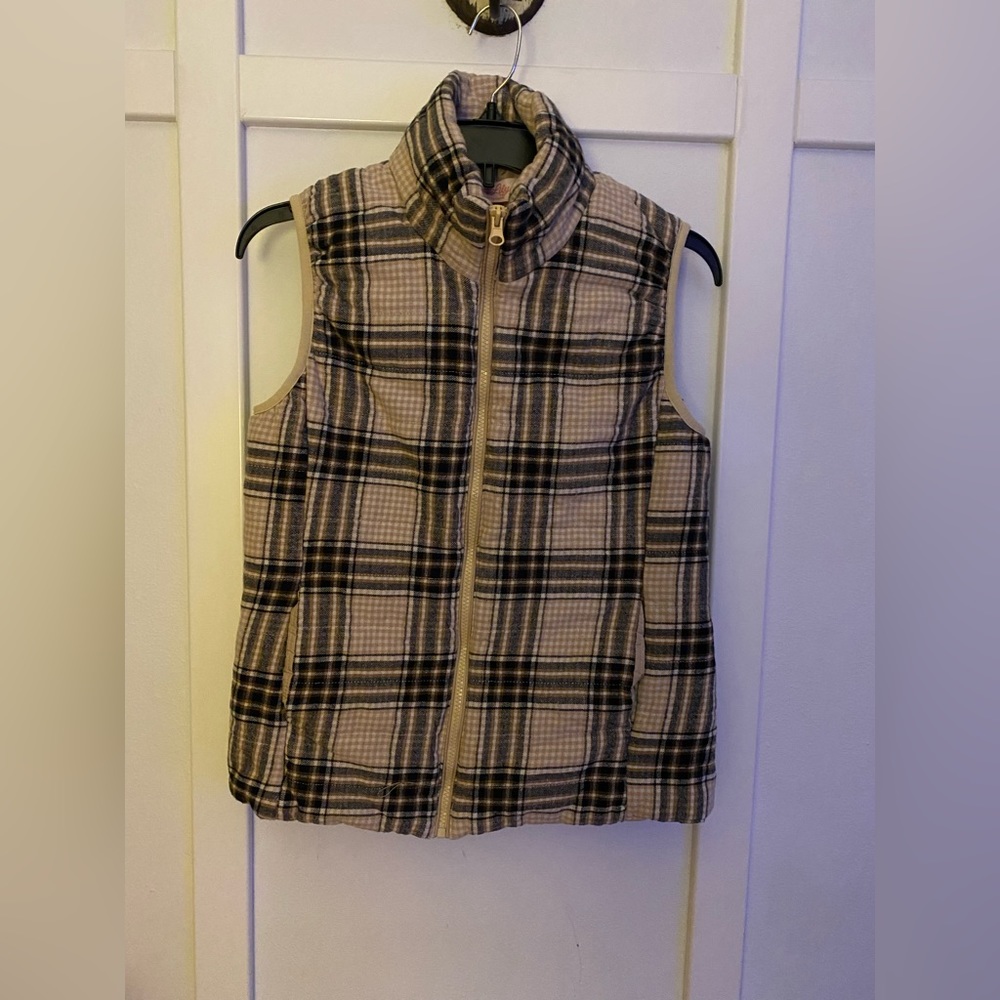 Plaid Vest